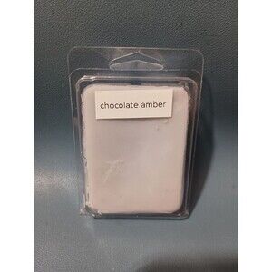"Chocolate Amber" Scented Wax Melts Breakaway Tarts- Fragrance Wax Product